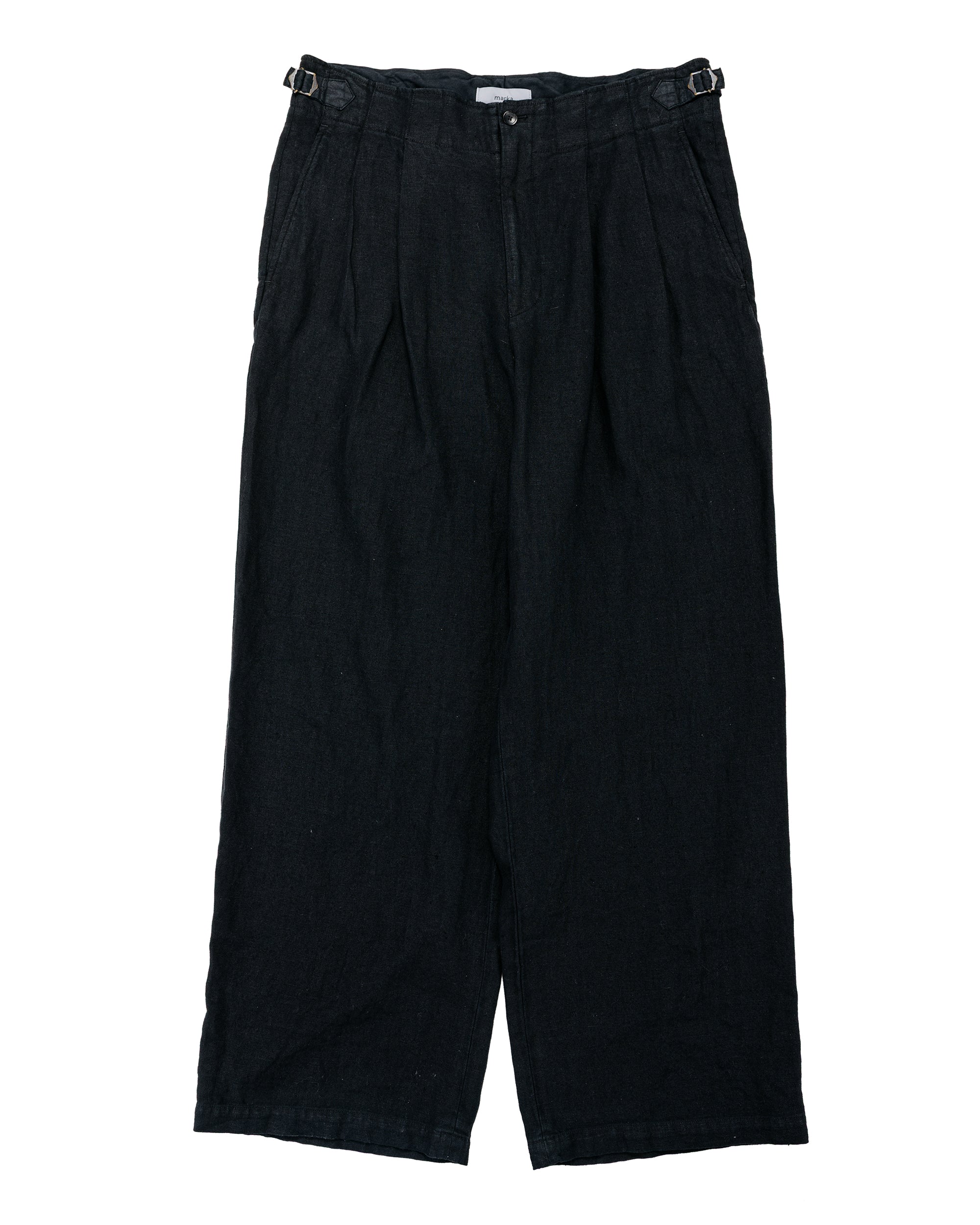か*る様 marka TWO TUCK MILITARY TROUSERS グレ TWO TUCK