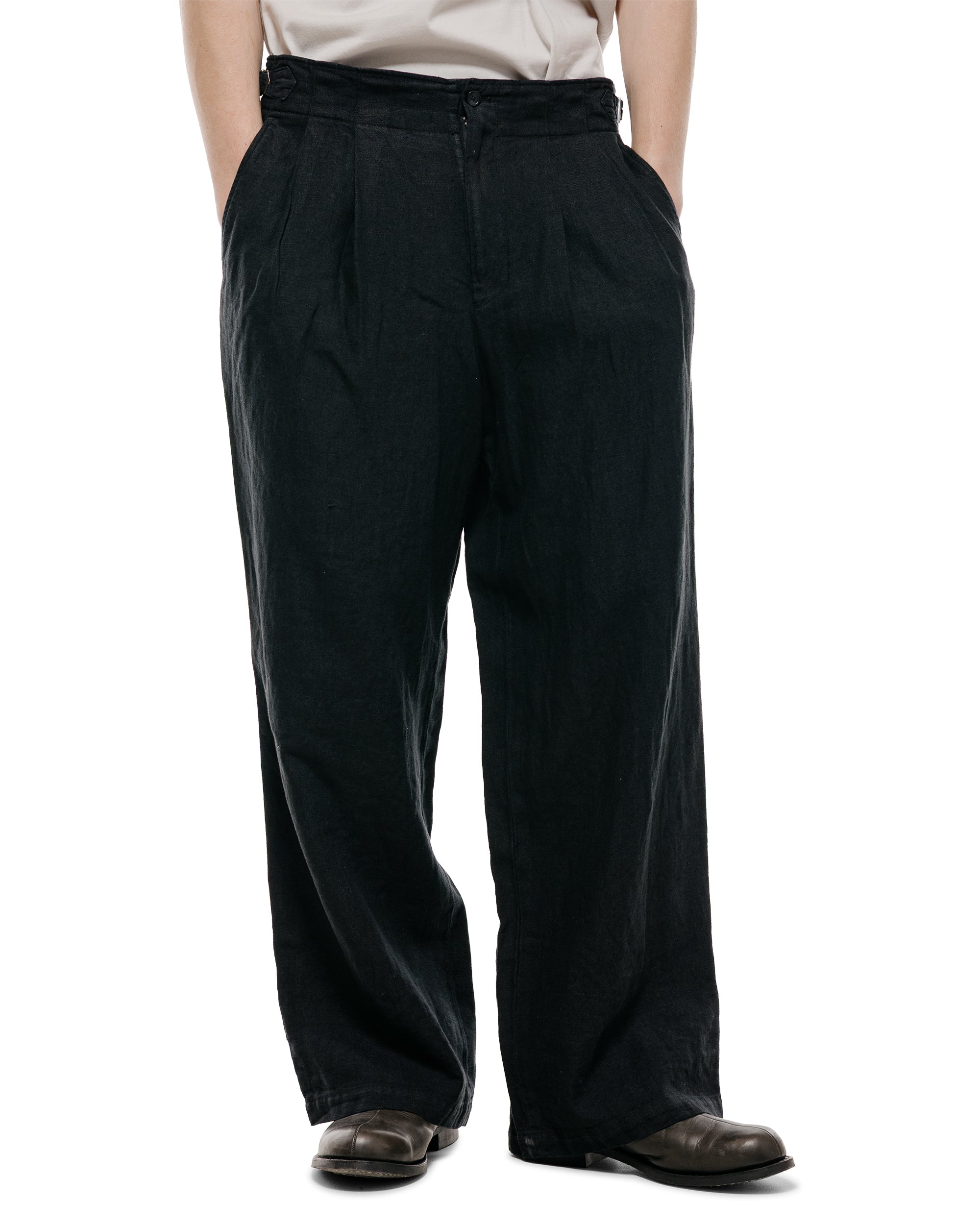 か*る様 marka TWO TUCK MILITARY TROUSERS グレ TWO TUCK