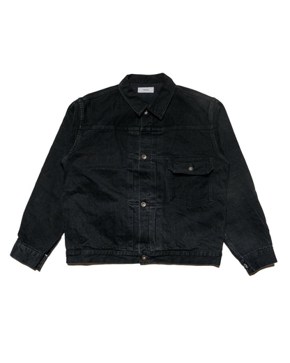 marka New Type-1 Denim Jacket 13.5oz Selvedge Denim Black