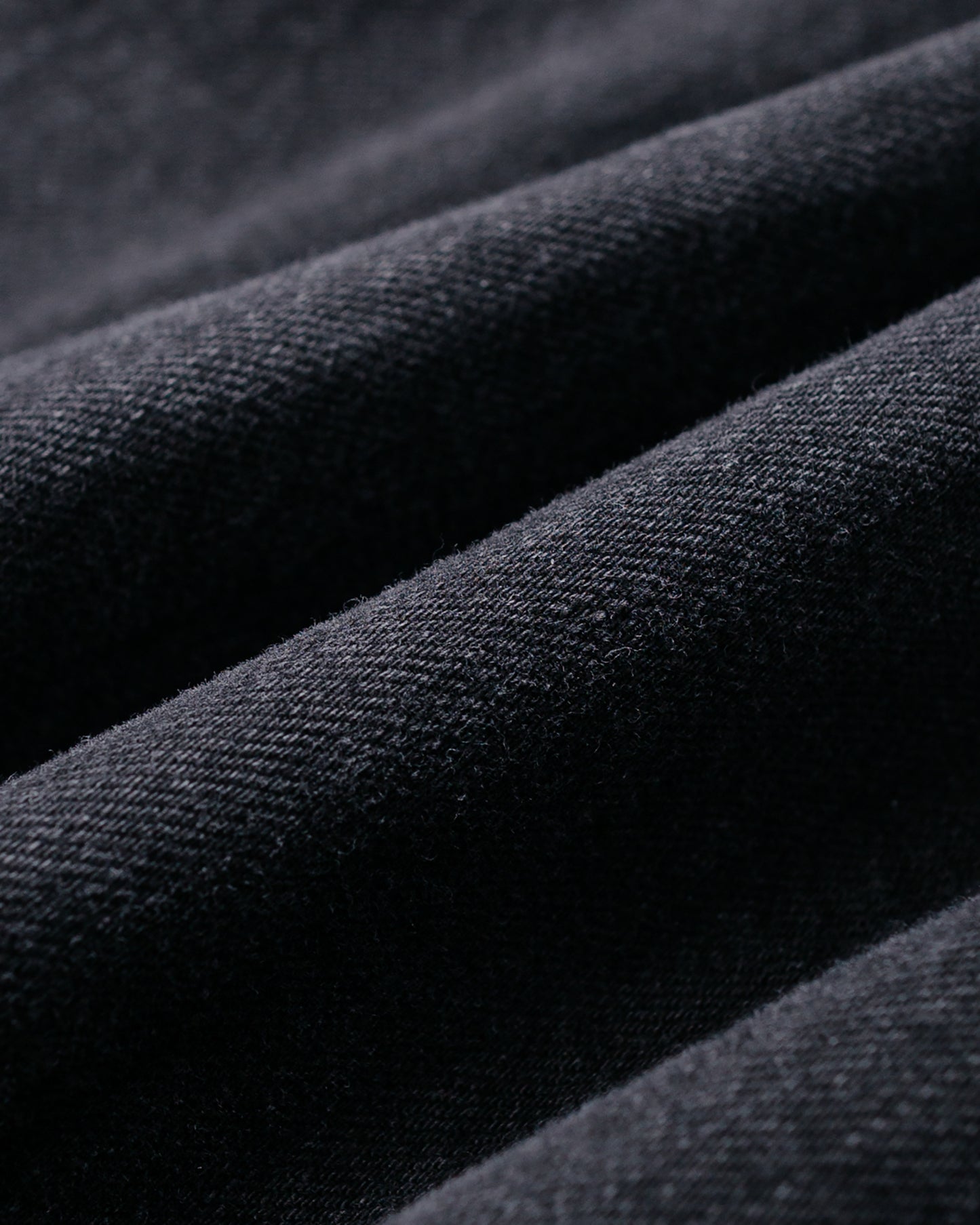 marka Puffed Denim Bomber Jacket Organic Cotton 12oz Denim Black