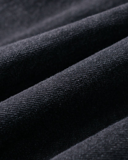 marka Puffed Denim Bomber Jacket Organic Cotton 12oz Denim Black