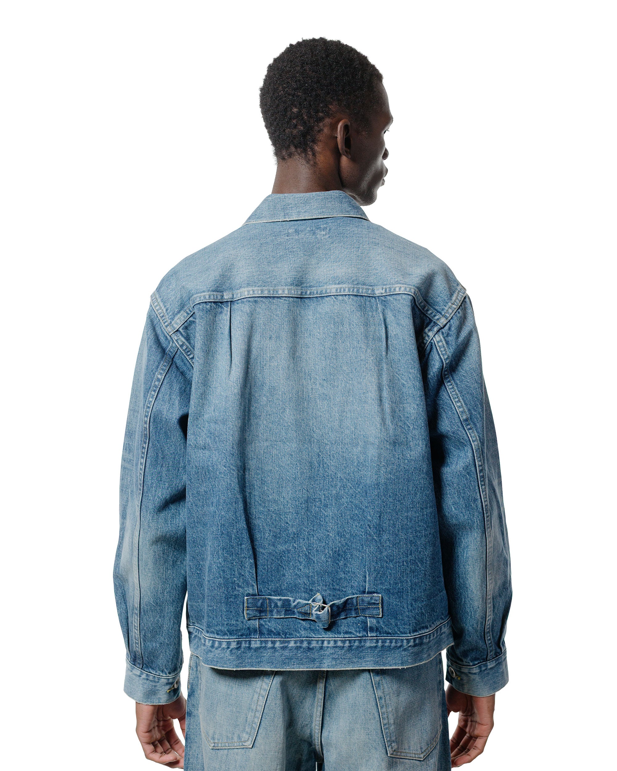 marka Type-1 Denim Jacket 13.5oz Selvedge Denim Used Washed