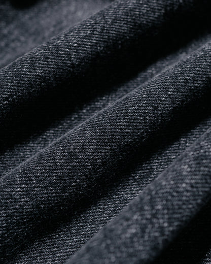 marka Type 1 Denim Jacket Organic Cotton 13.5oz Selvedge Denim Faded Black