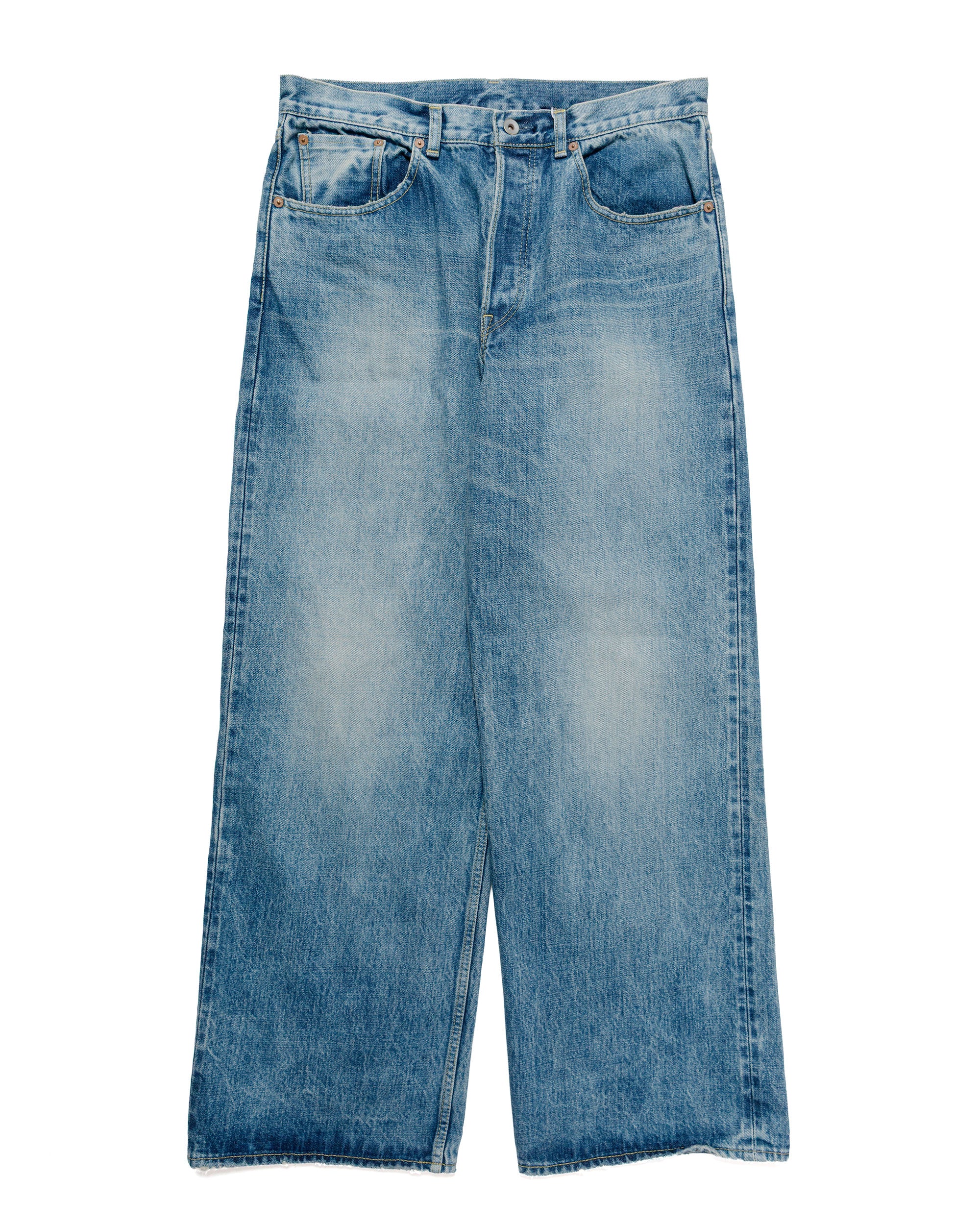 パンツ 25AW marka Selvedge Denim Wide LegJeans markaWideLegJeansOrganicCotton