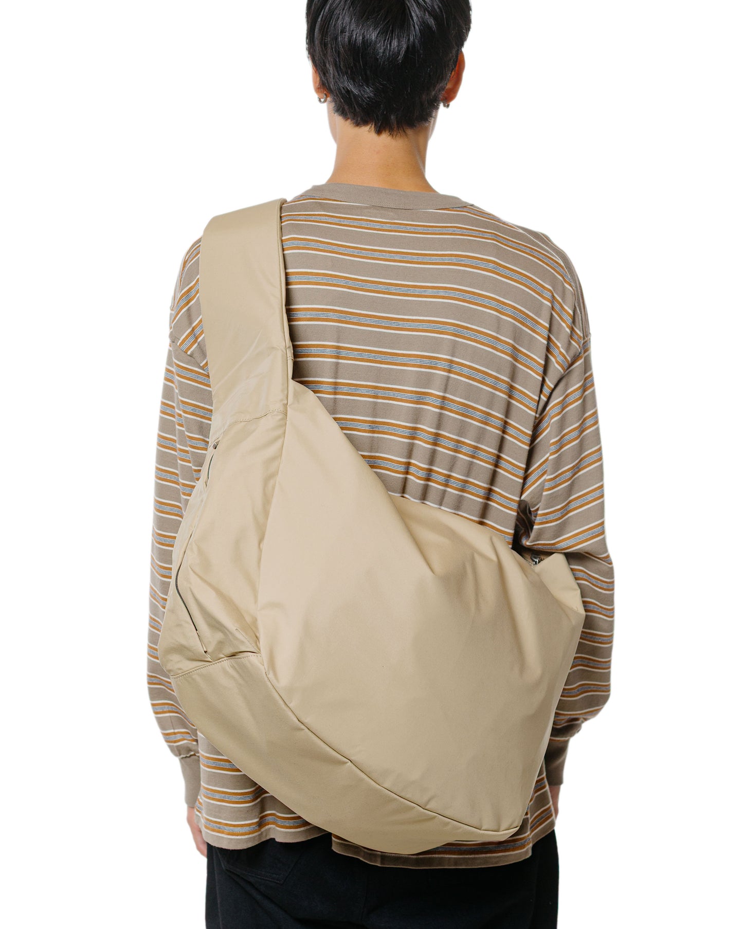 master-piece Ark Shoulder Bag L Beige