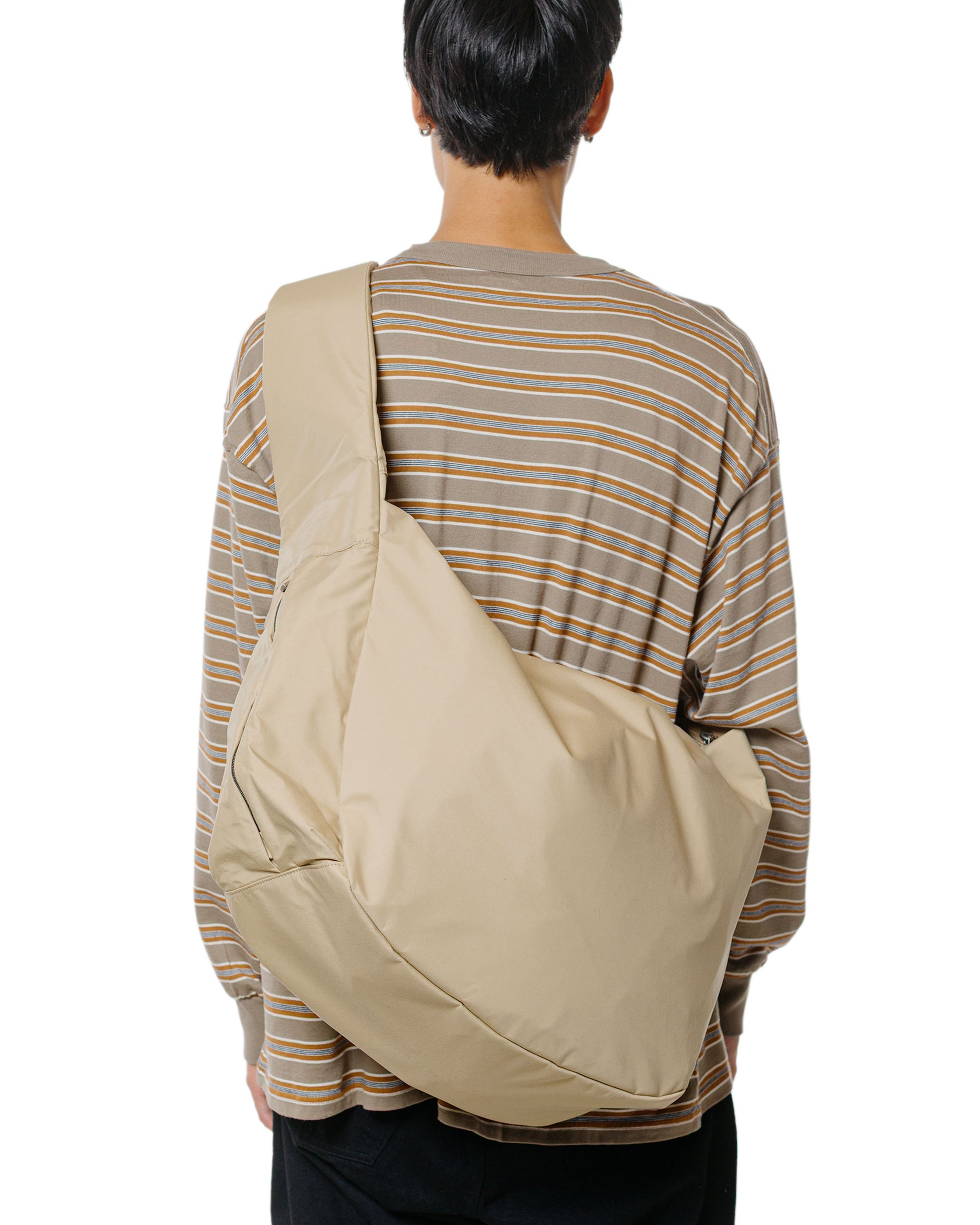 master-piece Ark Shoulder Bag L Beige