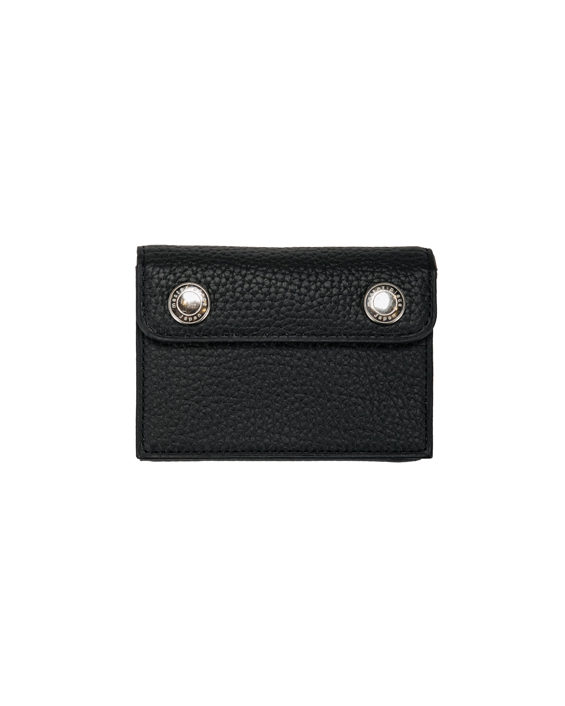 master-piece CAST 3-Fold Wallet Black