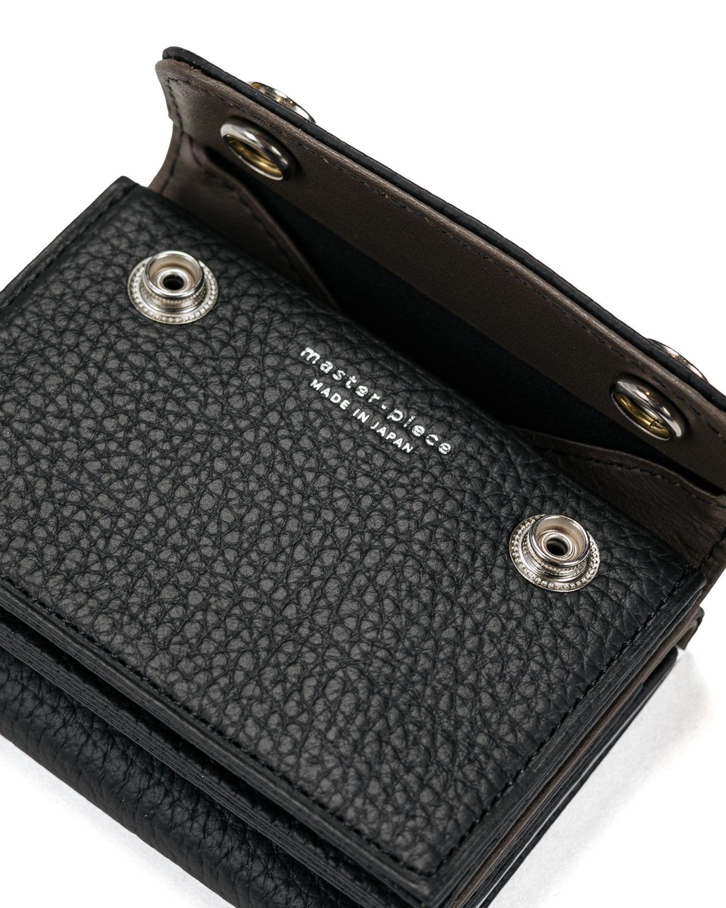 master-piece CAST 3-Fold Wallet Black
