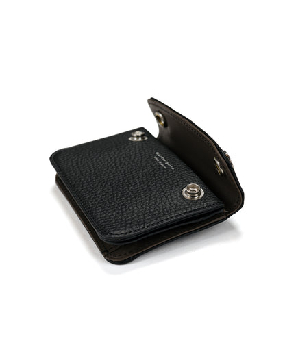 master-piece CAST Compact Wallet Black