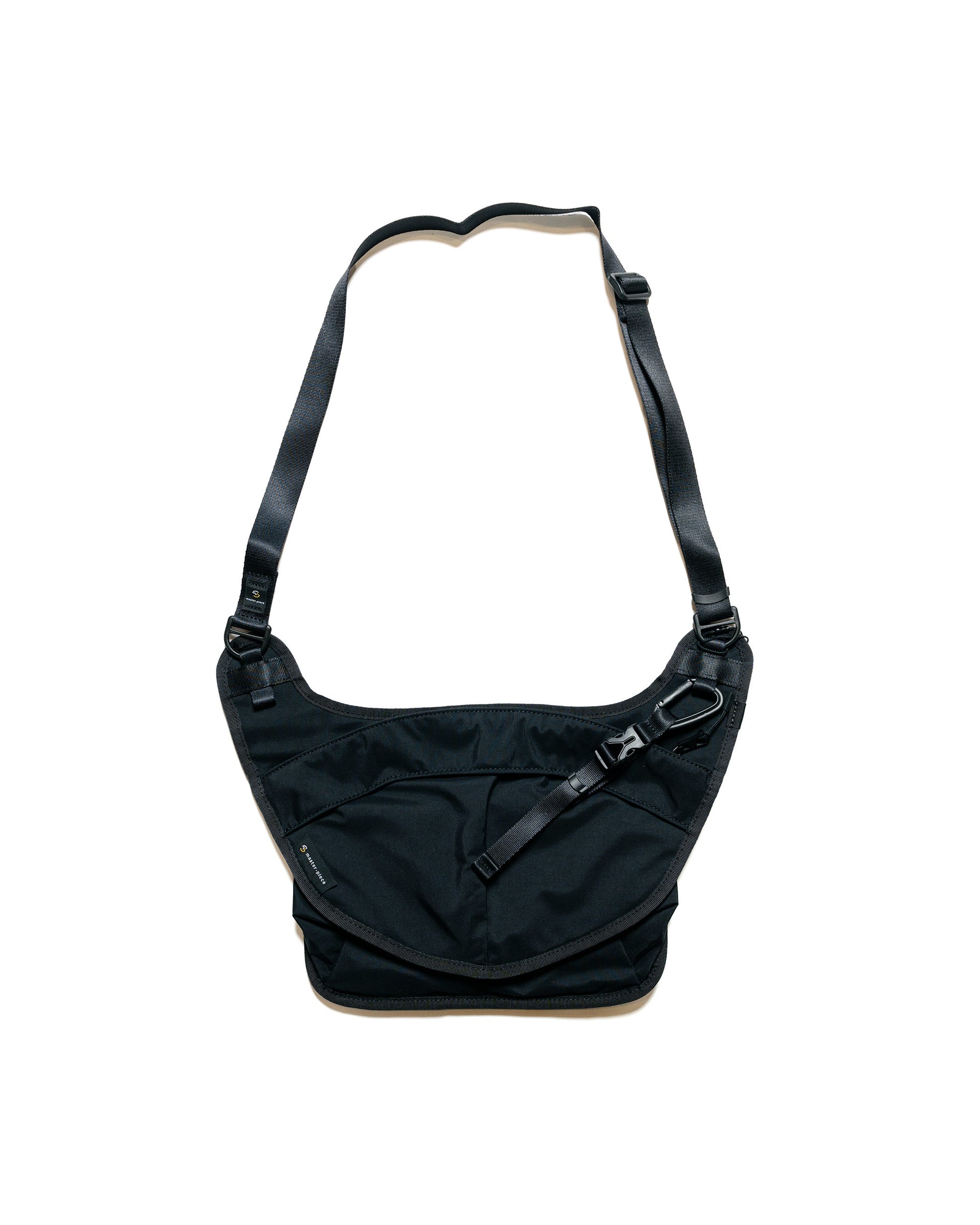 master-piece Face Front Pack Black