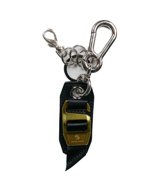 master-piece Hook Buckle Key Ring Black