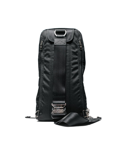 master-piece Lightning Sling Bag Black Back