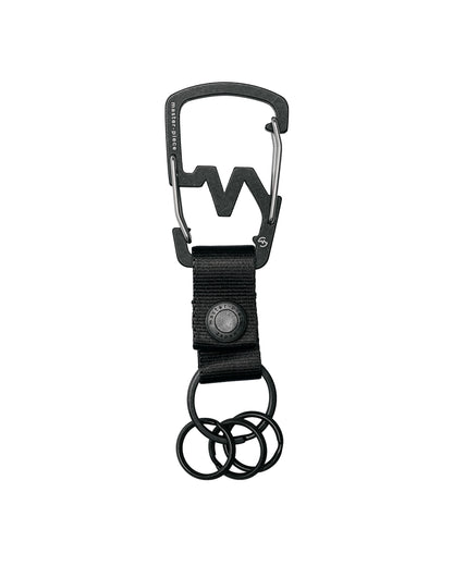 master-piece M-Carabiner Key Ring Key Chain Black
