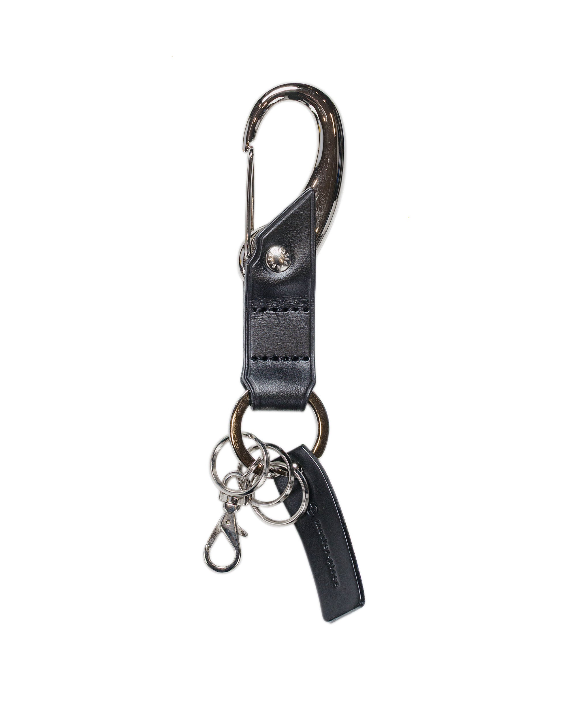 master-piece Magatama Key Ring Black