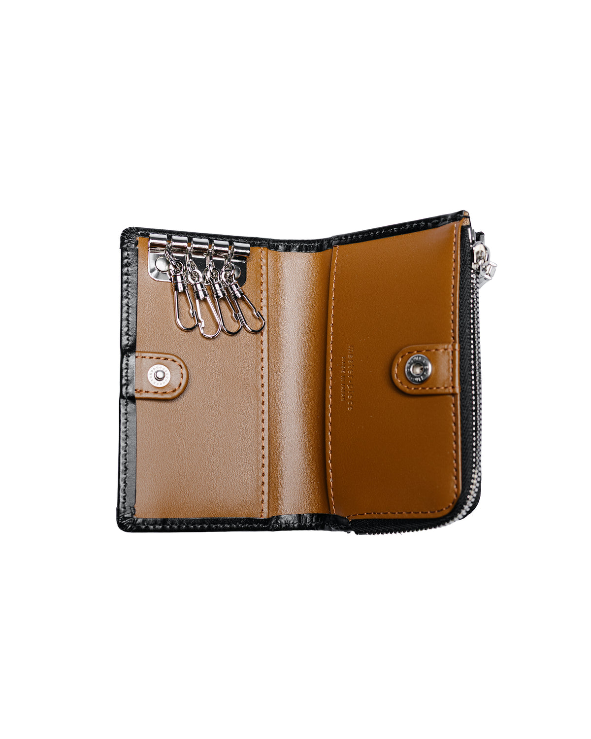 master-piece Notch Key Case Black