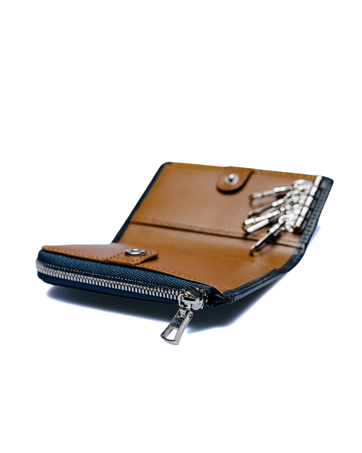 master-piece Notch Key Case Navy
