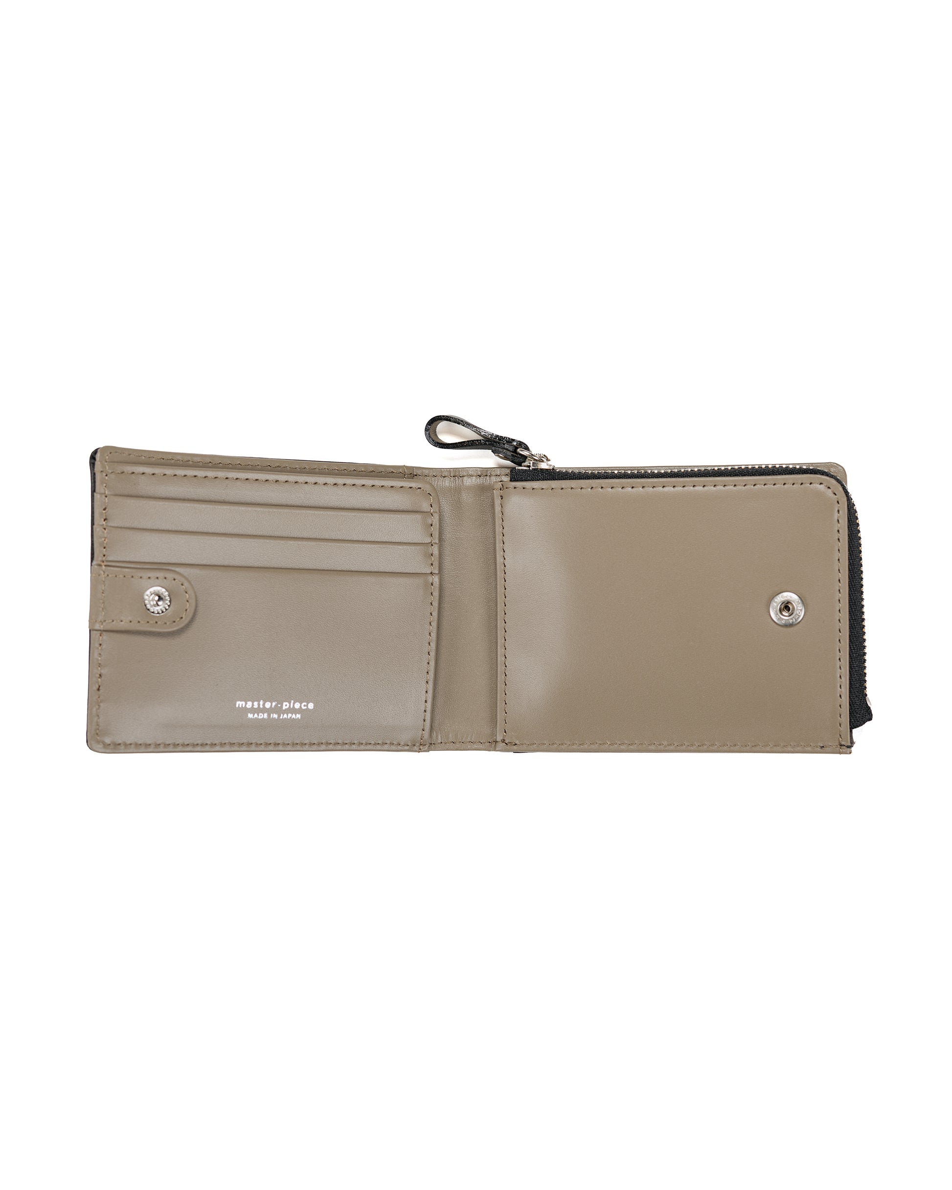 master-piece Refine Bifold Wallet Black