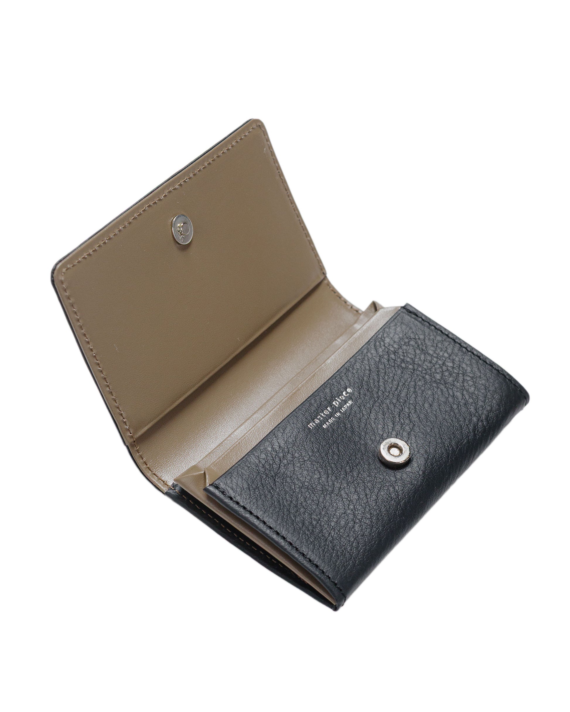 master-piece Refine Card Case Black