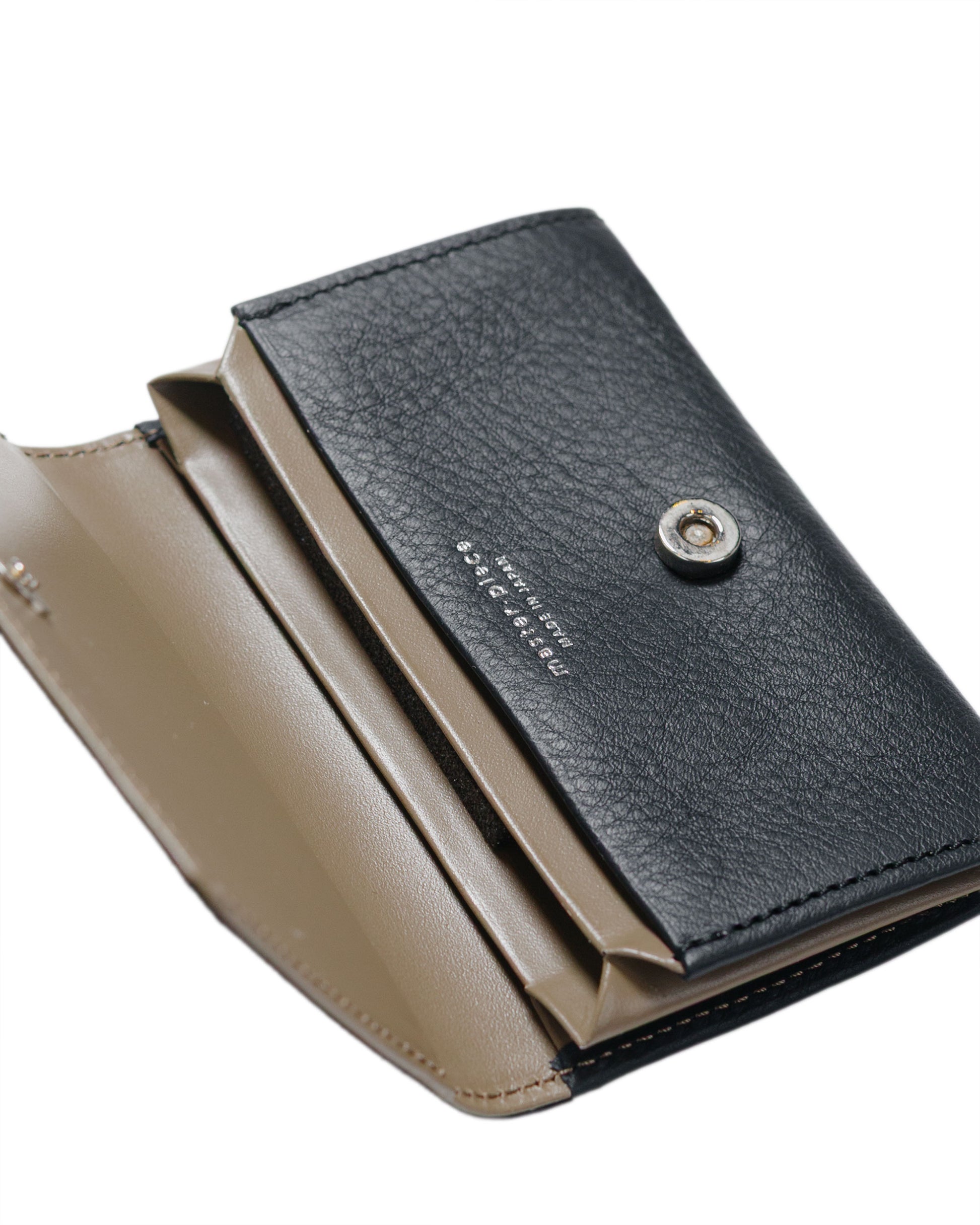 master-piece Refine Card Case Black