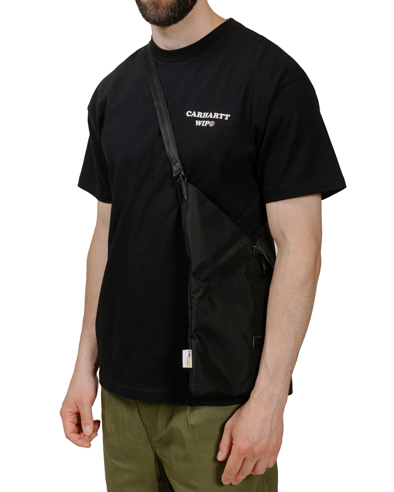 master-piece Slant 3Way Shoulder Bag Black cross body bag