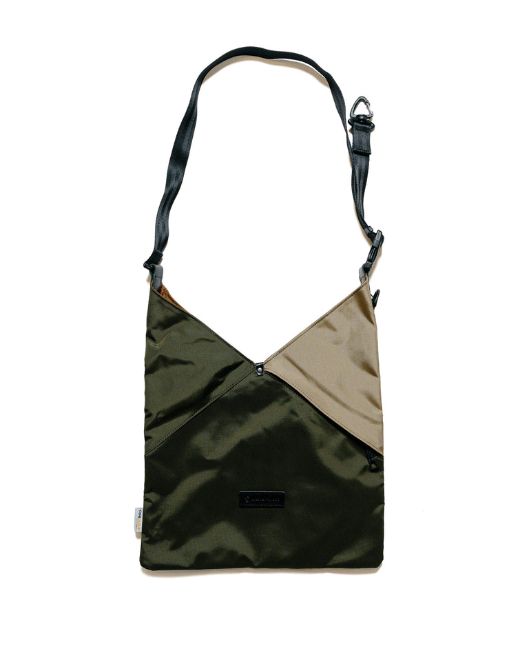 master-piece Slant 3Way Shoulder Bag Khaki