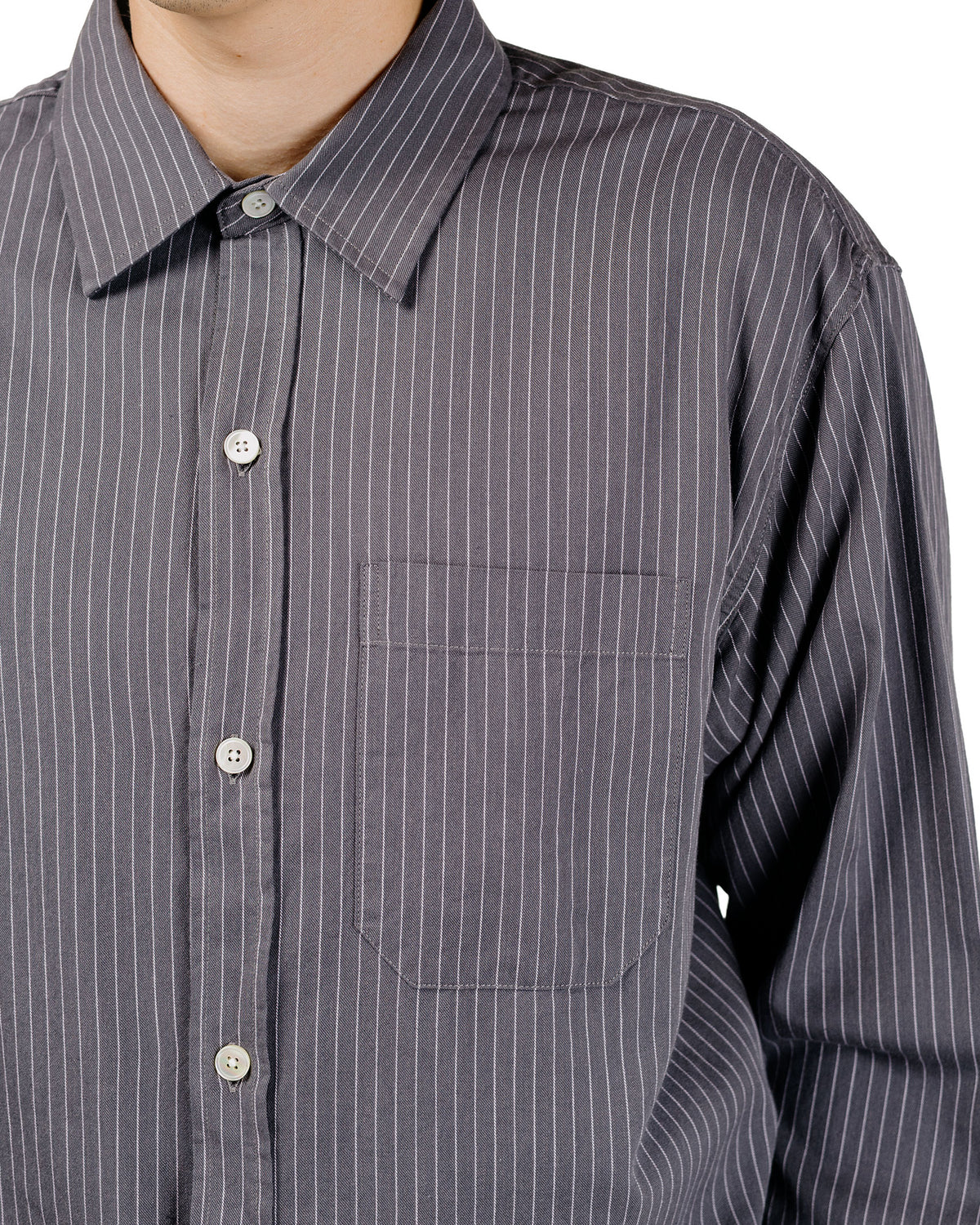 mfpen Distant Shirt Blush Stripe