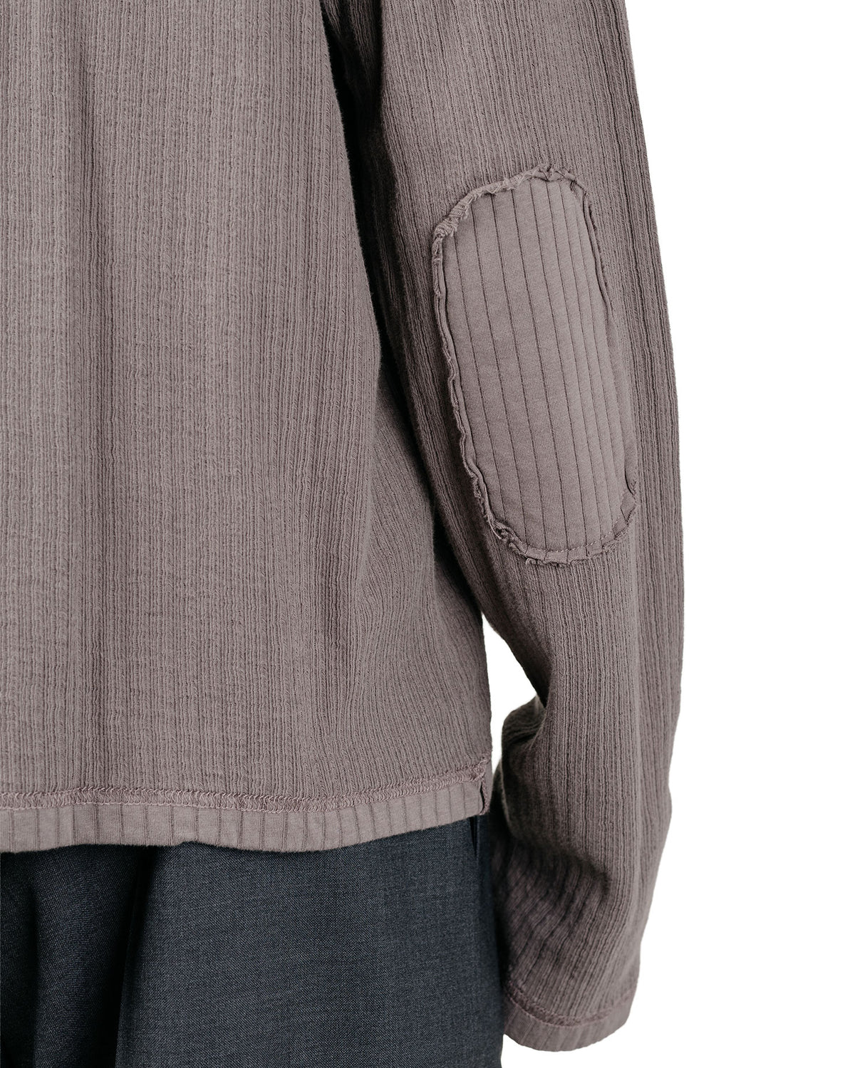 mfpen Reverse Rib Sweater Murkey Grey