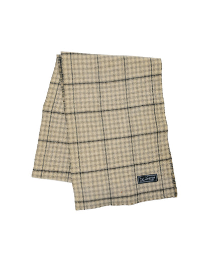mfpen Facade Scarf Double Faced Grey Check