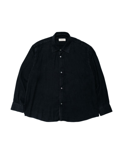 mfpen Gambler Shirt Black Fuzz Tencel