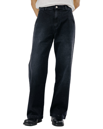 lost & found mfpen mfpen Straight Cut Jeans Faded Black