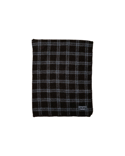 mfpen Triangle Scarf Brown Grey Check