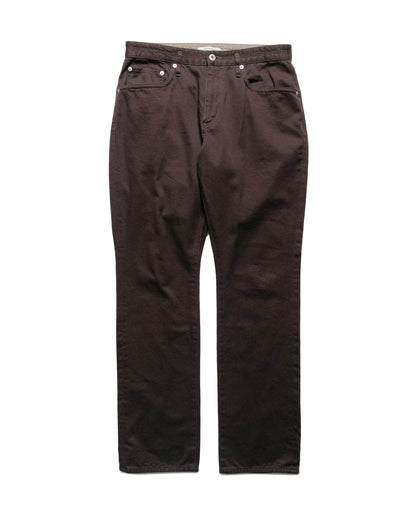 nonnative Dweller 5P Jeans 03 Cotton Chino Cloth Brown