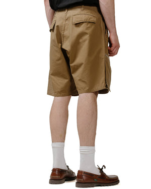 nonnative Trooper 6P Shorts Cotton Ripstop Light Brown model back