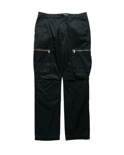 nonnative Trooper 6P Trousers Cotton Gabardine Black