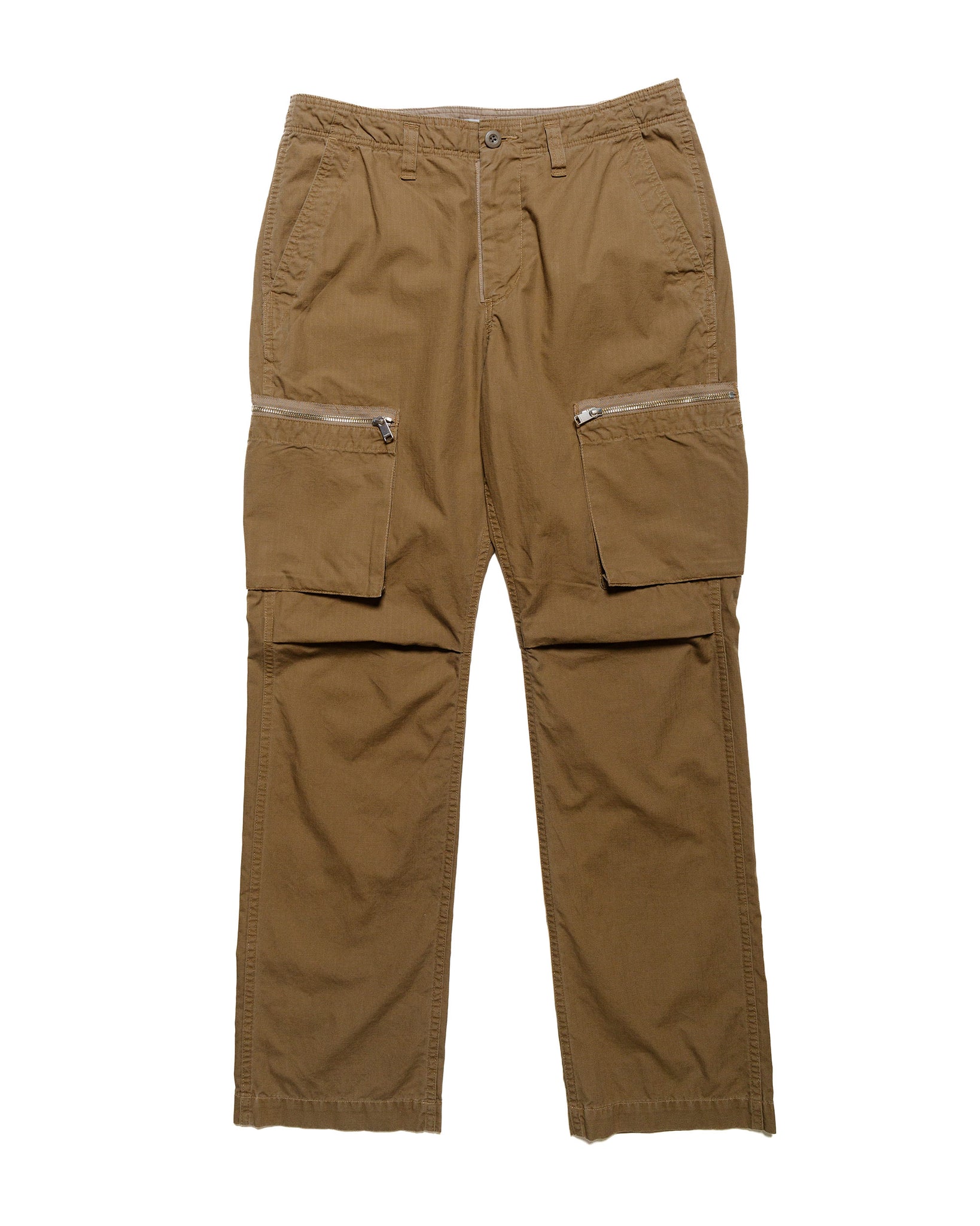 nonnative Trooper 6P Trousers Cotton Ripstop Light Brown