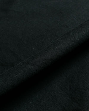 nonnative Trooper L/S Shirt Cotton Ripstop Black fabric