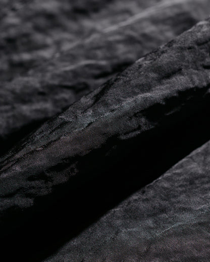 ssstein Bio Washed Nylon Oversized Fight Jacket Black