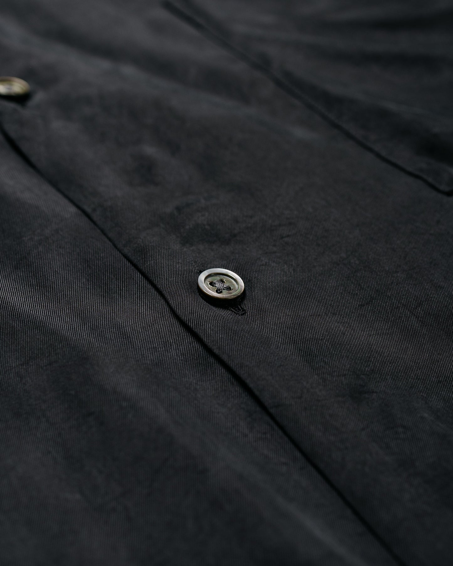ssstein Cupro Fibril Oversized LS Shirt Charcoal