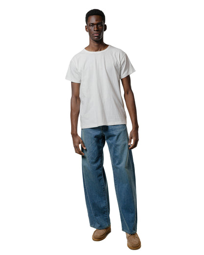 ssstein Deformation Wide Denim Jeans Indigo