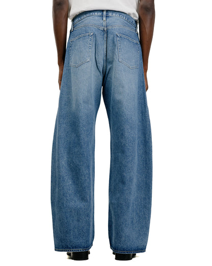 ssstein Deformation Wide Denim Jeans Indigo