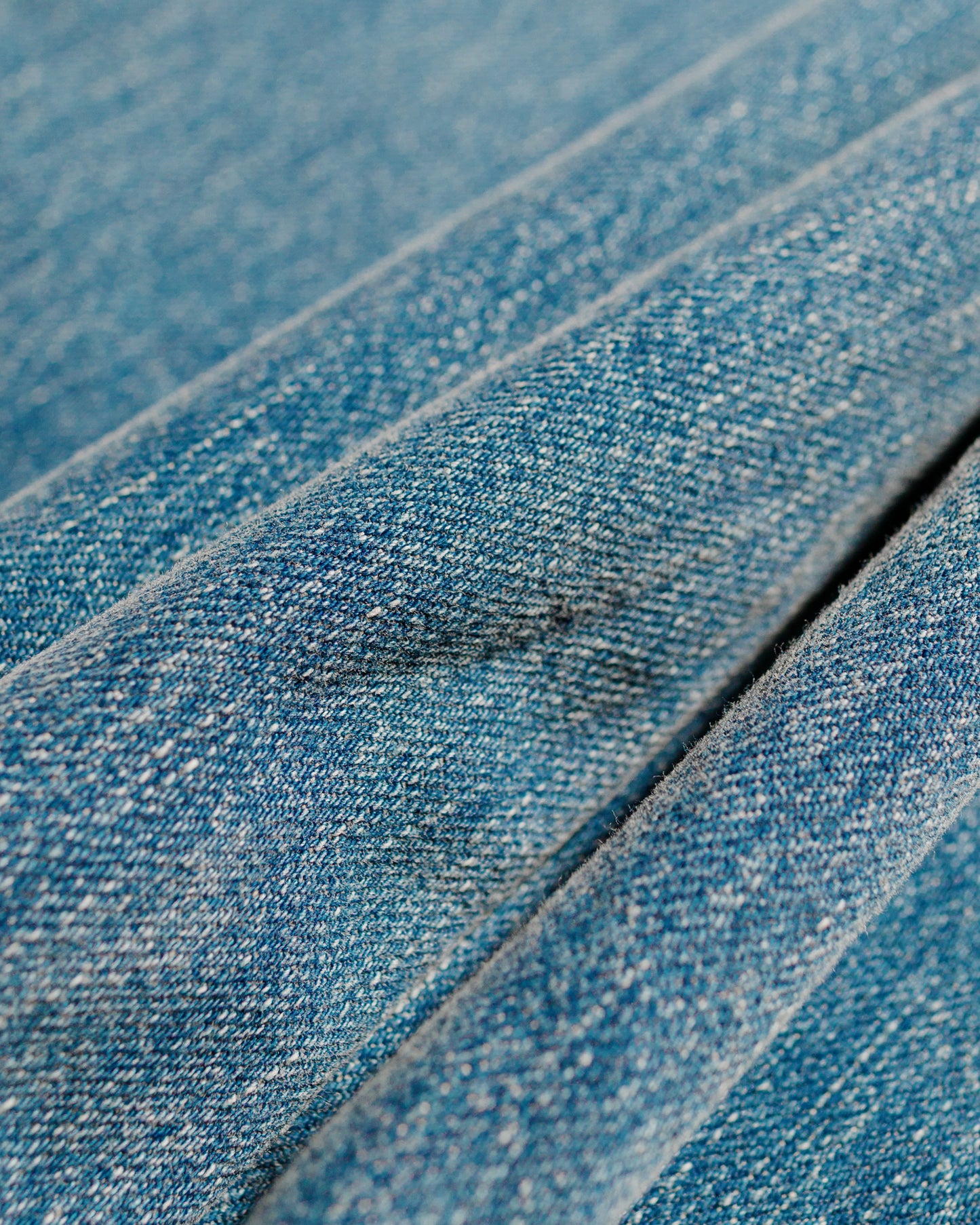 ssstein Deformation Wide Denim Jeans Indigo