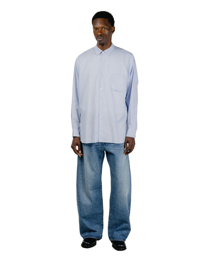 ssstein Deformation Wide Denim Jeans Indigo