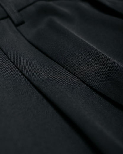 ssstein Long Wide Trousers Black