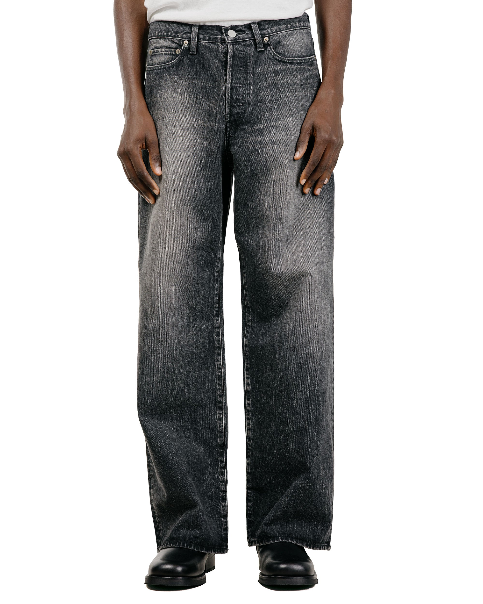 sssteinLooseDenimPantsBlack-2.