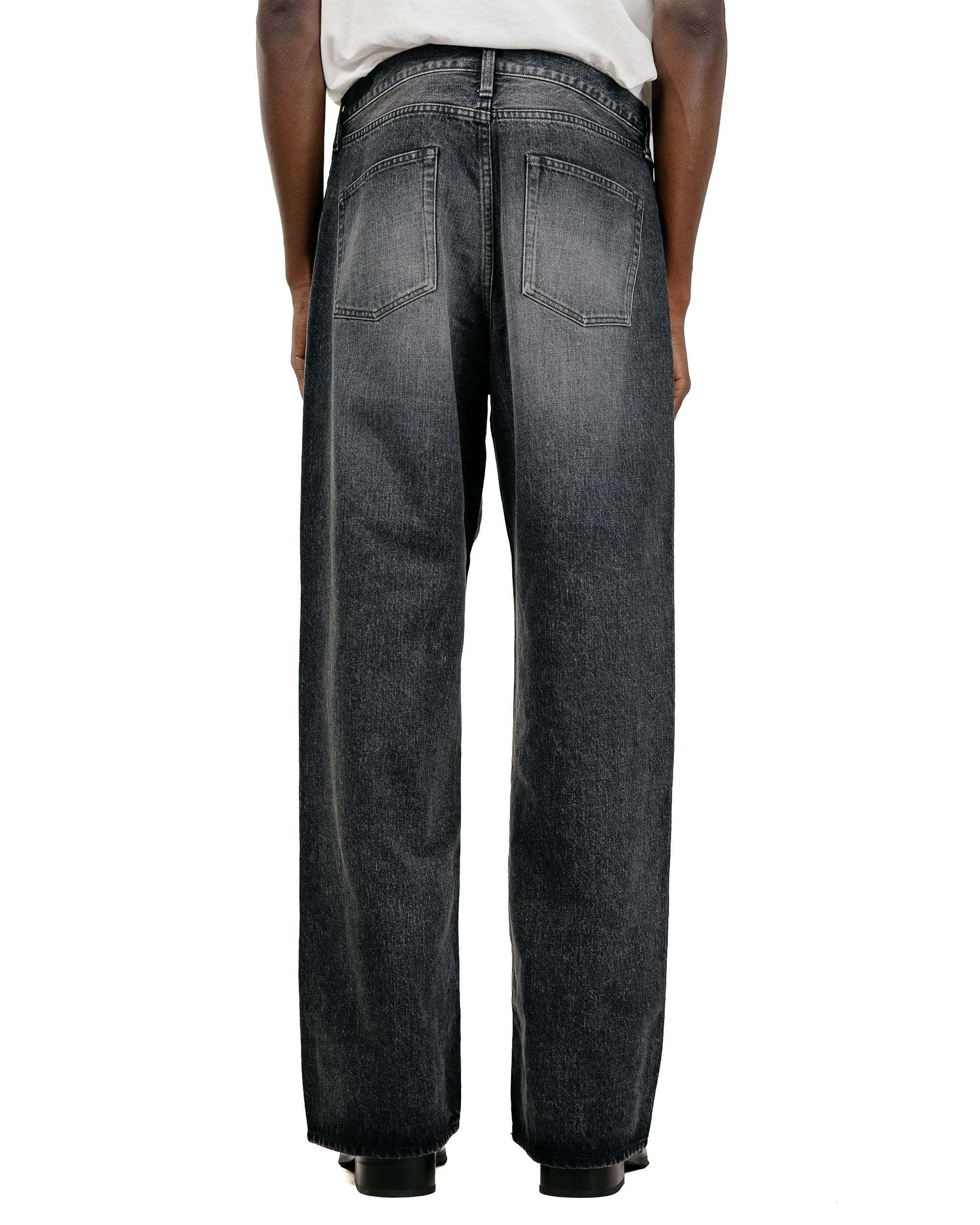 ssstein Loose Denim Pants Black