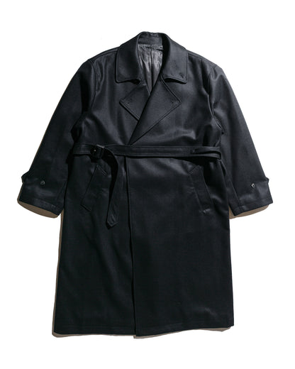 ssstein Oversized Double Breasted Coat Black