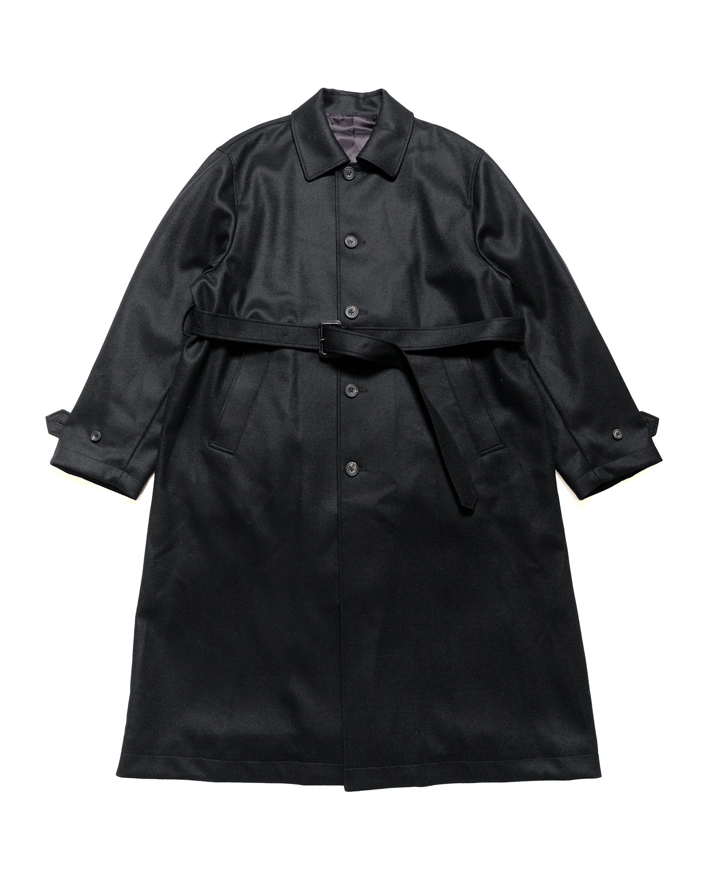 ssstein Oversized Investigated Coat Black