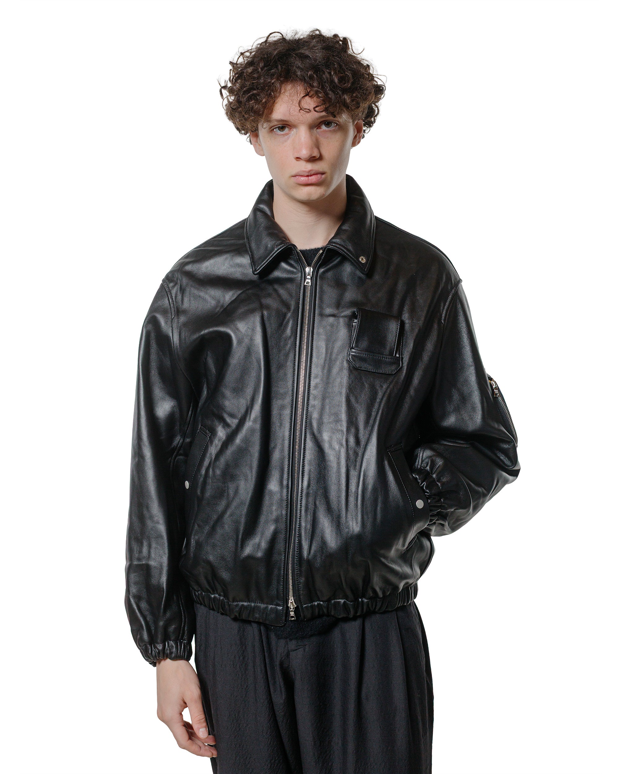 【未開封】ssstein SHEEP LEATHER FLIGHT JACKET SHEEP LEATHER FLIGHT JACKET – ssstein