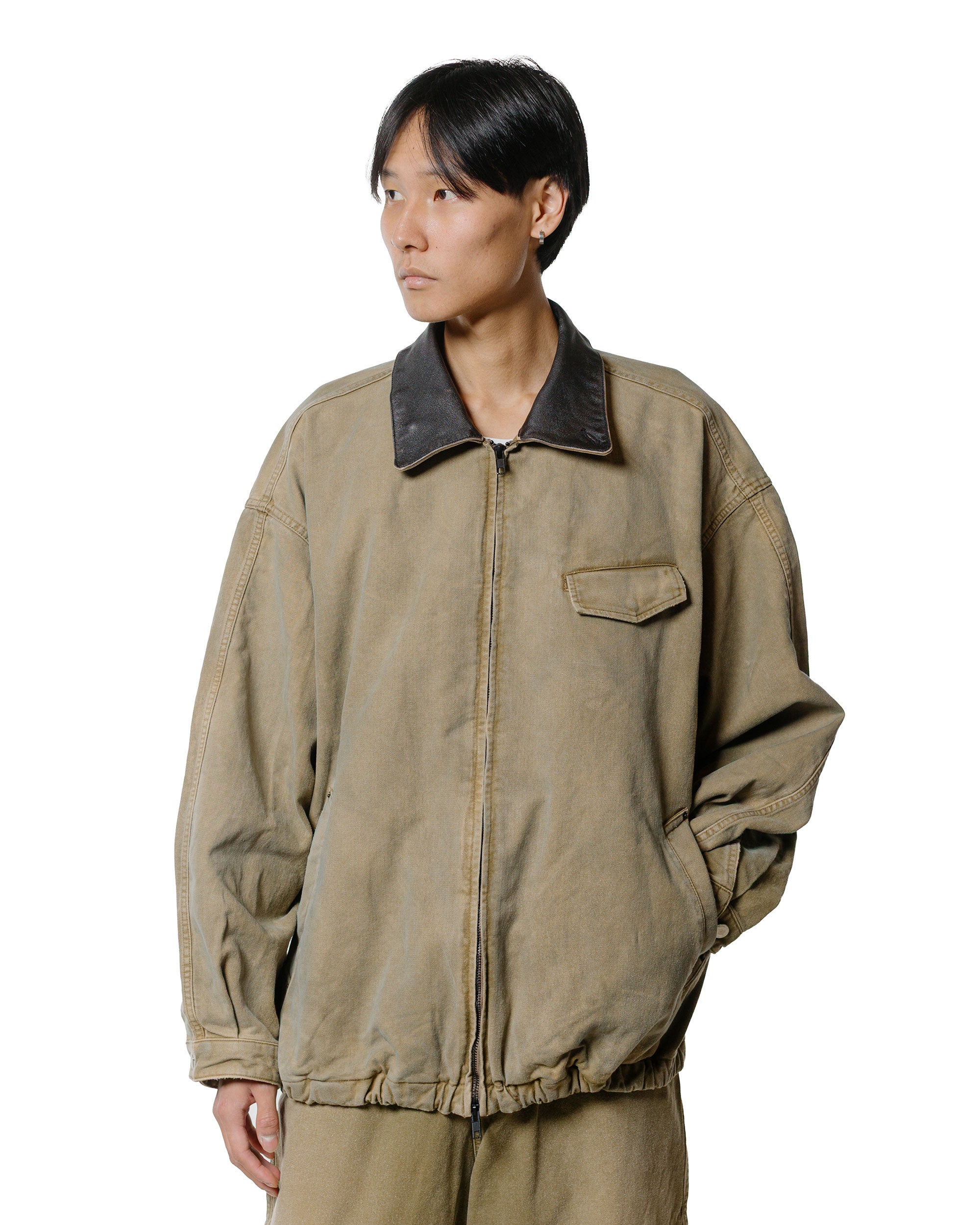 ジャケット・アウター SULFUR DYED WHIP CORD VINTAGE ZIP JACKET SSSTEIN 25AW 