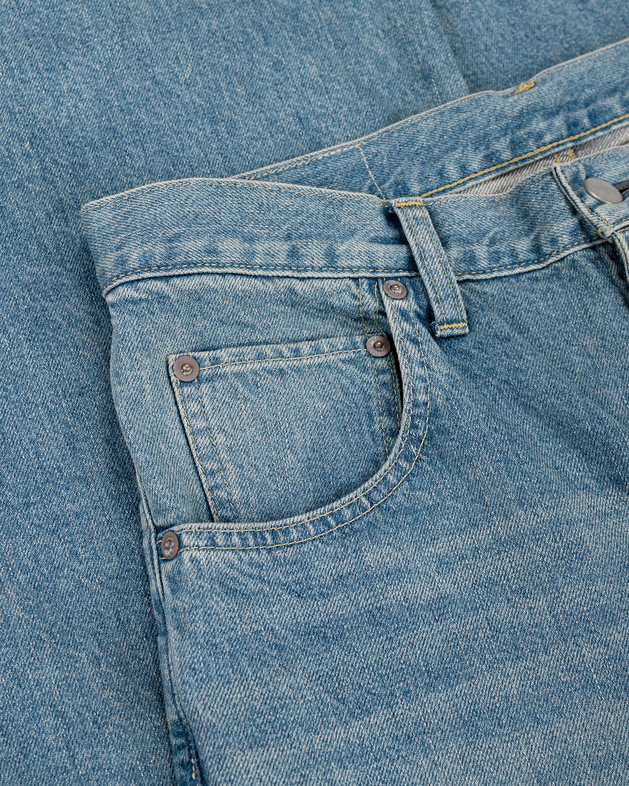 ssstein Wide Denim Jeans Indigo